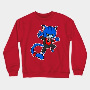 Lantern cat Crewneck Sweatshirt